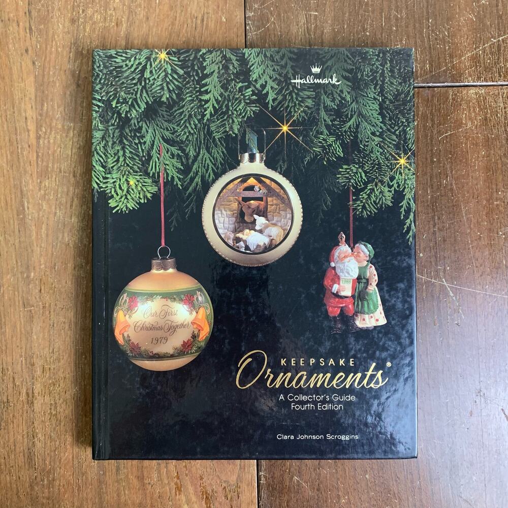 Hallmark Keepsake Ornaments by Clara Johnson Scroggins 1974-1989 hardback‎ book